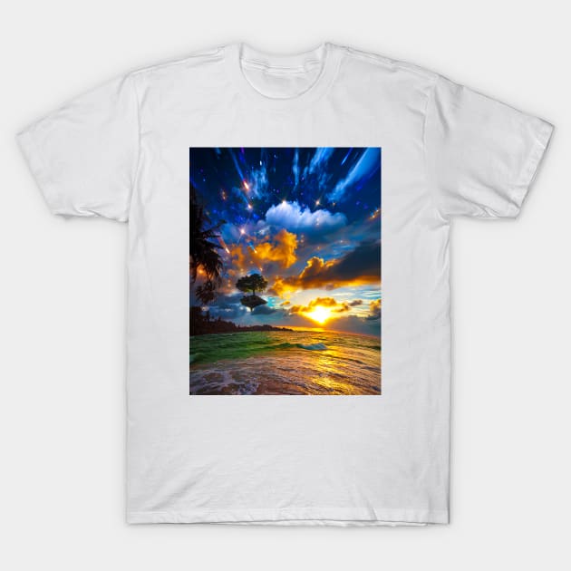 Coastal T-Shirt by LumiFantasy